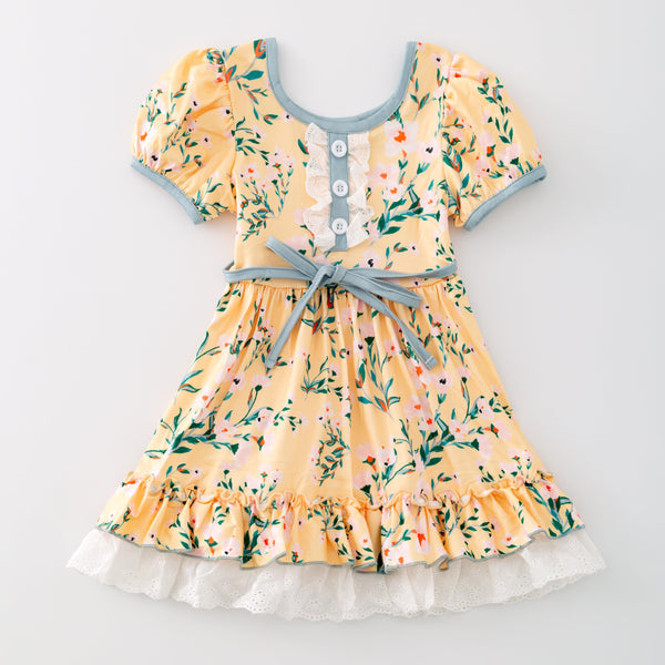 Darla Wildflower Ruffle Playwear Dress