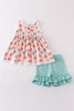 Smiley Girl Playwear Set w/ Hair Bow