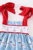Regatta Summer Playwear Dress w/ Hair Bow