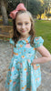 "High Tea" Vintage Nellie Dress w/ Hair Clip