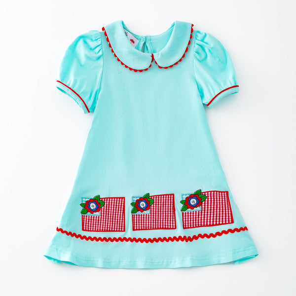 Fourth of July Happy Flag Dress