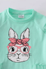 Easter Bunny Teal Capri Set