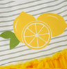 Lemon Summer Tutu Dress w/ Hair Bow
