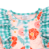 Girls Peonies Bouquet Dress