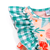 Girls Peonies Bouquet Dress