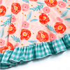 Girls Peonies Bouquet Dress