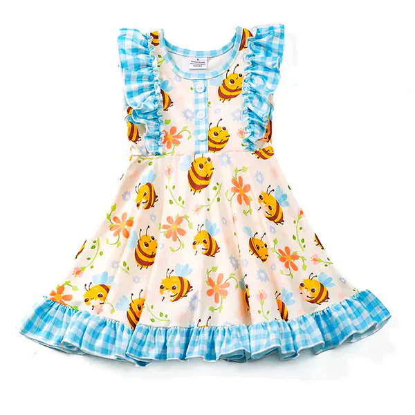 Girls Bee Happy Dress