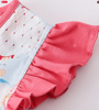Balloon Festival Tiered Play Wear Dress w/ Hair Ciip
