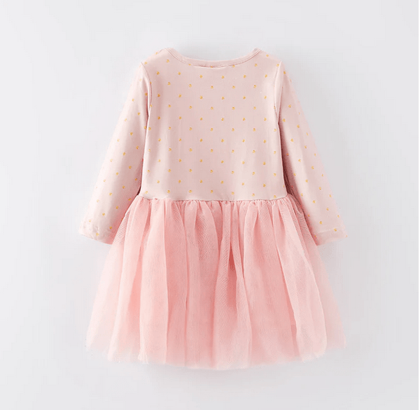Valentine's Day Pink Kitty Tutu Play Wear Dress w/ Hair Bow | Little Miss Marmalade