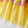 Lemonade Summer Twirl Playwear Dress w/ Hair Bow