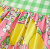 Lemonade Summer Twirl Playwear Dress w/ Hair Bow