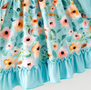 Spring Teal Garden Playwear Dress
