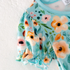 Spring Teal Garden Playwear Dress