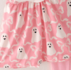 Halloween Embroidered Pink Ghost Outfit