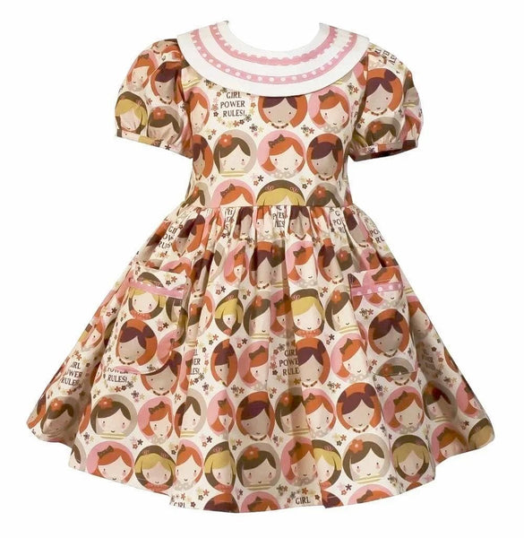 Girl Power Lottie Dress - Little Miss Marmalade