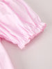 Fall Halloween Pink Spider Pumpkin Ghost Smock Embroidery Girl Dress