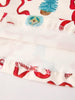 Christmas Candy Cane Gift Print Girls Dress