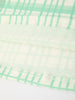 Christmas Girl Smock Embroidery Green Plaid Dress