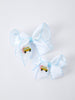 Back-to-school Truck Applique Girls Hairpin 4 Inches/6.25 inches