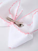 Back to School Yellow Pencil Bow Hair Clip 6.25 Inch