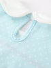 Back to School Apple Applique Girls Dress Petals Collar Bow