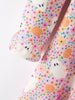 Halloween Ghost Print Girls Twirl Dress Long Sleeve