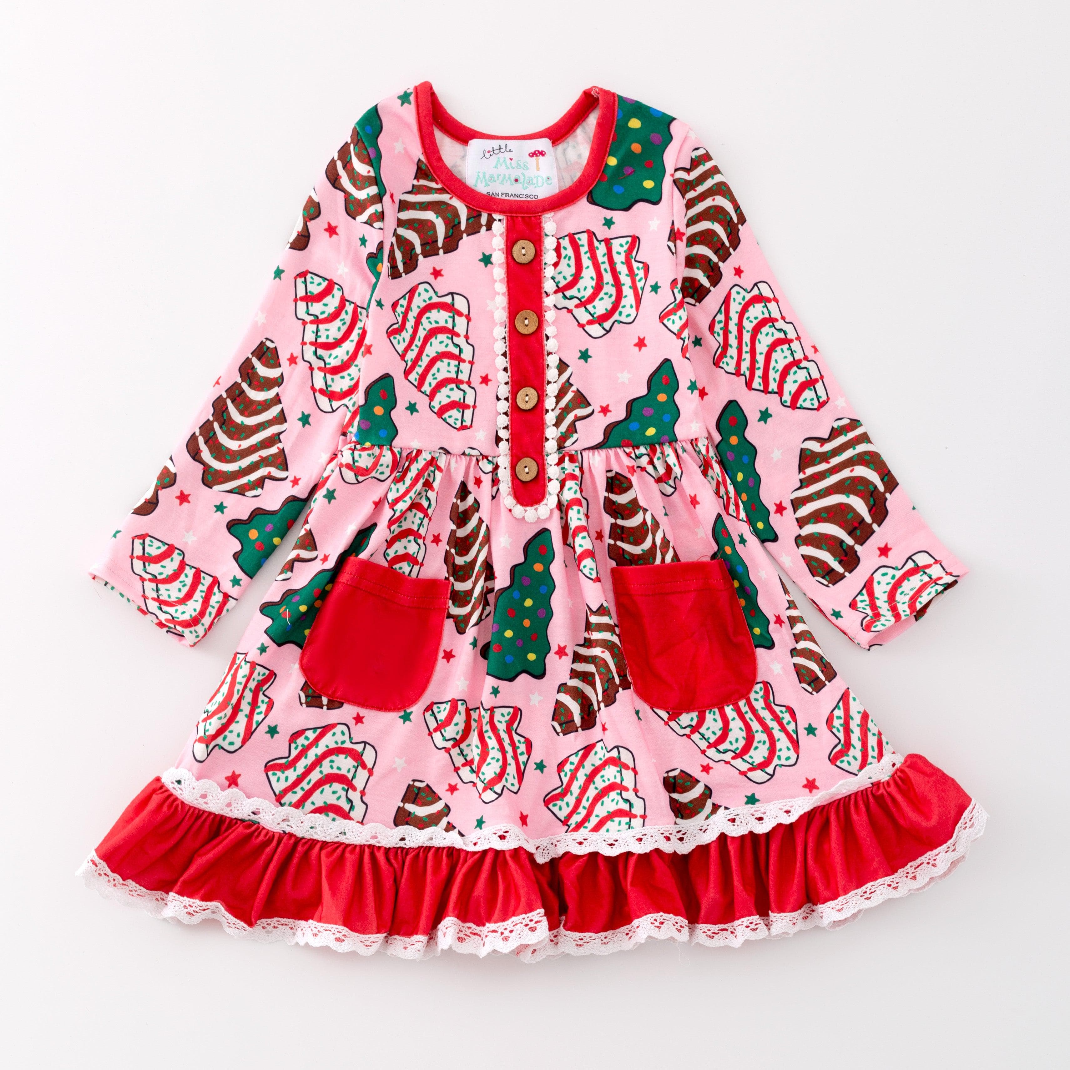 Christmas Cakes Playwear Dress 8 Years Christmas Cakes Playwear Dress 8 Years