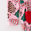 Christmas Cakes Playwear Dress w/ Hair Blow