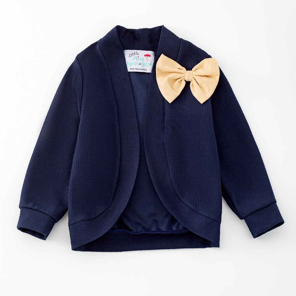 Fall Navy Blue Cardigan