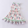 Lovely Summer Ruffle Twirl Playwear Dress