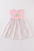 Sweet Popsicle Pinnafore Play Wear Dress w/ Hair Bow