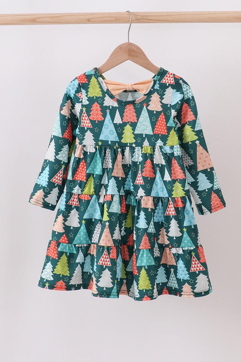 Christmas Tree Pocket Play Wear Dress 3 Christmas Tree Pocket Play Wear Dress 3