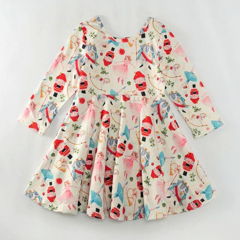 Christmas Pastel Nutcracker Playwear Dress 12/18M Christmas Pastel Nutcracker Playwear Dress 12/18M
