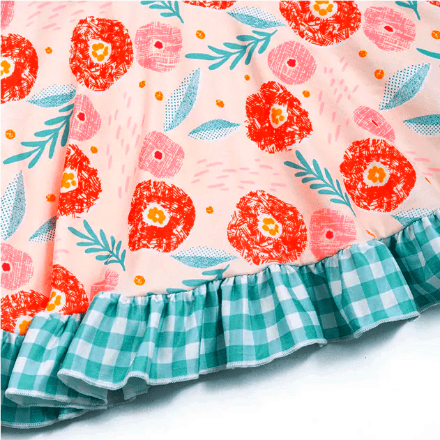 fall bouquet dress matilda jane NWT Matilda Jane Pink Floral Hot Air Balloon Farm Outfit Sweet Pea & Teddy