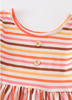 Autumn Stripe Playwear Dress w/ Hair Bow