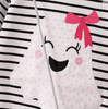 Halloween Ghost Girls Dress Socks & Purse Outfit Set