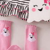 Halloween Ghost Girls Dress Socks & Purse Outfit Set