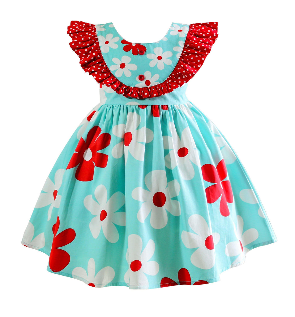 American Flowers Florence Dress - Little Miss Marmalade