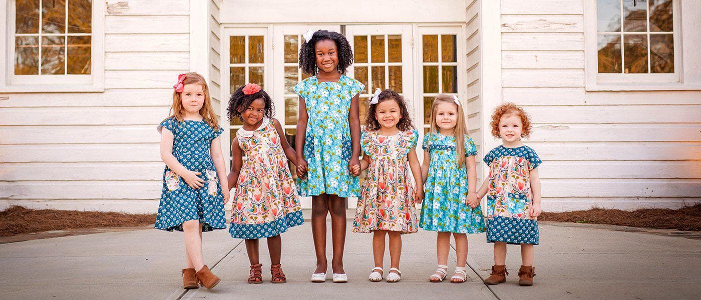 Little Miss Marmalade - Girls Vintage Inspired Dresses Little Miss Marmalade - Girls Vintage Inspired Dresses