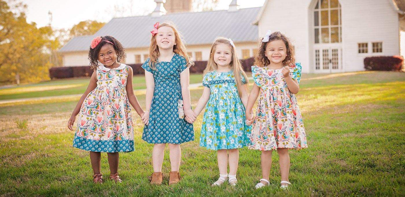 Little Miss Marmalade - Girls Vintage Inspired Dresses Little Miss Marmalade - Girls Vintage Inspired Dresses